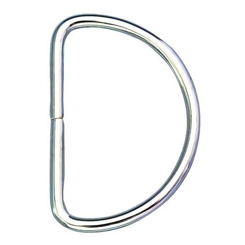 Amazon.co.jp: Dカン ディカン 3×35 35mm シルバー 6個入り 線径3mm